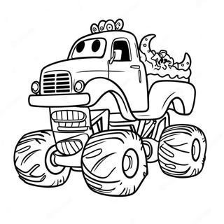 Swiateczny Monster Truck Kolorowanka 56172-46699