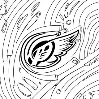 Kolorowanka Logo Carolina Hurricanes 56541-46995