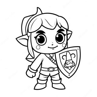 Kolorowanka Toon Link 56651-47078