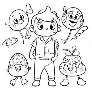 Urocze Postacie Kevina Henkesa Do Kolorowania 57093-47500