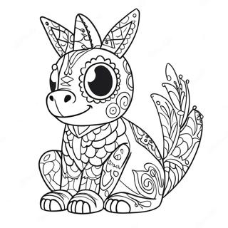 Kolorowanka Alebrijes Z Coco 57132-47460