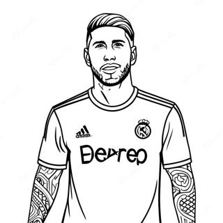 Kolorowanka Sergio Ramos 57614-47898