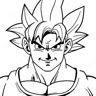 Goku W Formie Super Saiyan Kolorowanka 57785-48035