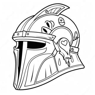 Kolorowanka Helm Zbawienia 57884-48106