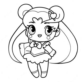 Chibi Sailor Moon Kolorowanki