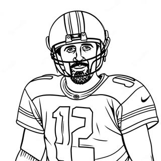 Aaron Rodgers Kolorowanki