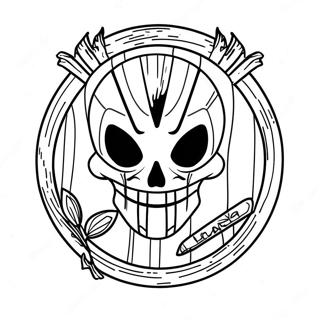 Kolorowanka Z Logo Dead By Daylight 59546-49422