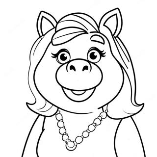 Kolorowanka Miss Piggy 59646-49499