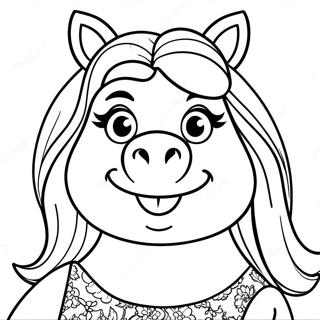 Kolorowanka Miss Piggy 59646-49500