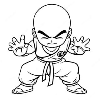 Krillin W Akcji Kolorowanka 59827-49654