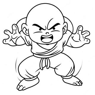 Krillin W Akcji Kolorowanka 59827-49655