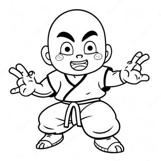 Krillin W Akcji Kolorowanka 59827-49656