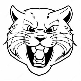 Kolorowanka Z Maskotka K State Wildcat 60077-49854