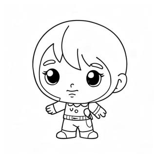 Kolorowanka Z Postacia Chibi Horror 60606-50279