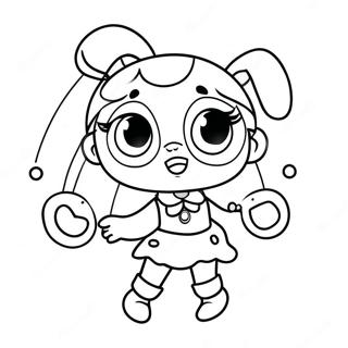 Kolorowanka Z Powerpuff Girl W Kolorowym Tle 61367-50879