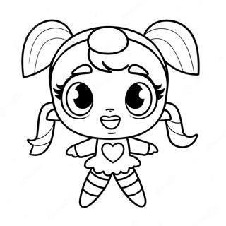 Kolorowanka Z Powerpuff Girl W Kolorowym Tle 61367-50880