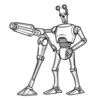 Droid Bojowy Kolorowanki