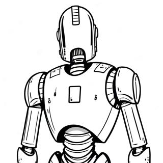 Kolorowanka Z Droidem Bojowym 61406-50907