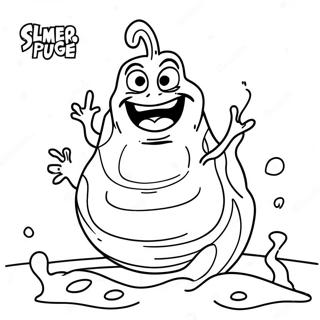 Slimer Do Kolorowania 61586-51054