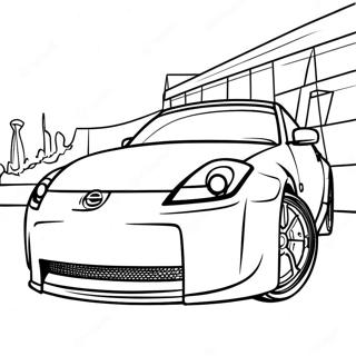 Stylowa Kolorowanka Nissan 350z 61947-51338