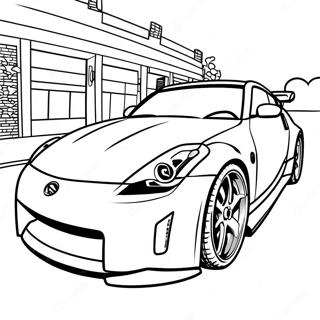 Stylowa Kolorowanka Nissan 350z 61947-51340