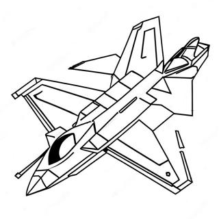 F22 Myśliwiec Kolorowanki