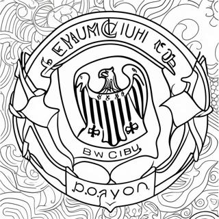 Kolorowanka Logo Bayernu Monachium 63089-52222