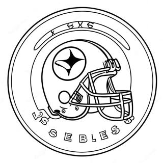 Kolorowanka Z Logo Pittsburgh Steelers 6354-5172