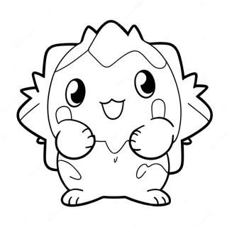 Togepi Kolorowanki