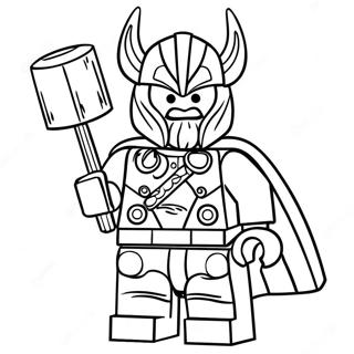 Lego Thor Z Mlotem Kolorowanka 64531-53353