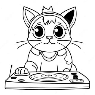 Kolorowanka Z Dj Catnip 64720-53502