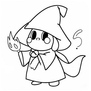 Ralsei Z Magicznymi Mocami Kolorowanka 64891-53642