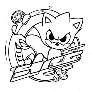 Kolorowanka Z Logo Team Sonic Racing 64930-53674