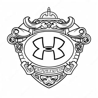 Kolorowanka Z Logo Under Armour 65170-53850