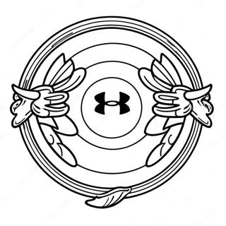 Kolorowanka Z Logo Under Armour 65170-53852