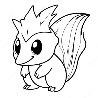 Cyndaquil Kolorowanki