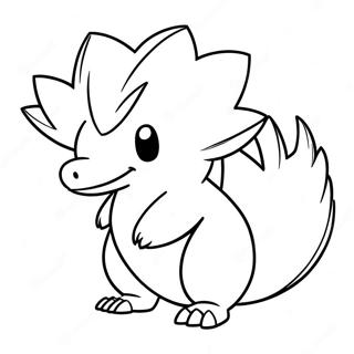 Kolorowanka Cyndaquil 65500-54158