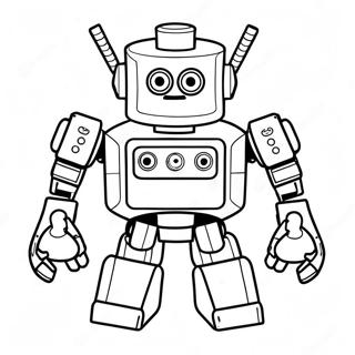 Kolorowanka Z Transformujacym Robotem Lego 66781-55138