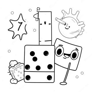 Kolorowanka Numberblocks 11 66991-55295