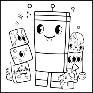 Kolorowa Kolorowanka Numberblocks 11 Z Przyjaciolmi 66992-55300