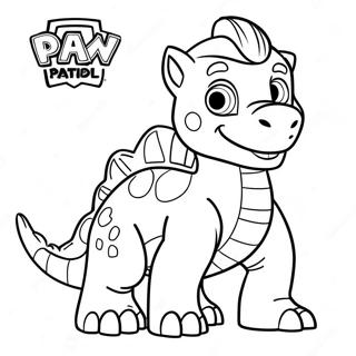 Rex Dinozaur Kolorowanka Z Paw Patrol 67052-55336