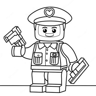 Kolorowanka Z Policjantem Lego W Akcji 67173-55433