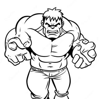 Hulk W Akcji Kolorowanka 67283-55519