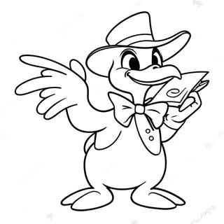 Kolorowanka Darkwing Duck W Akcji 67333-55558