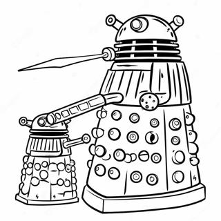 Dalek W Akcji Kolorowanka 6735-5478