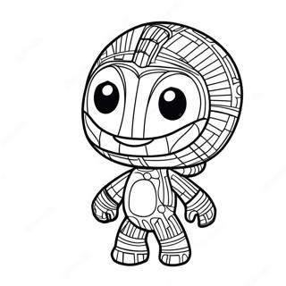 Sackboy Kolorowanki