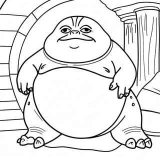 Kolorowanka Z Jabba Hutt 67412-55618