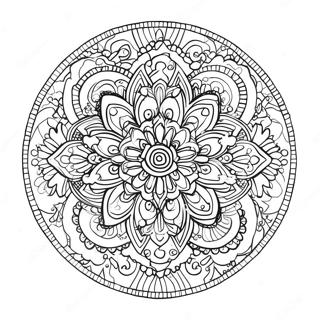 Kolorowanka Relaksacyjna Z Mandala 420 67853-55975