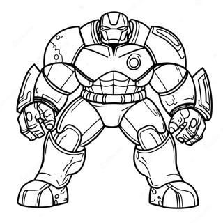 Kolorowanka Hulkbuster 68012-56094