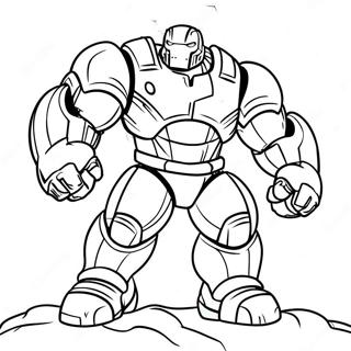 Hulkbuster W Bitwie Kolorowanka 68013-56103